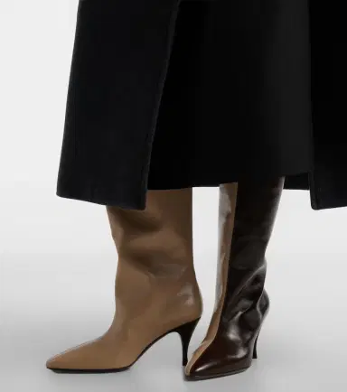 Herbert Levine Two Faced leather knee-high boots | Thumbnail 5
