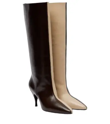 Herbert Levine Two Faced leather knee-high boots | Thumbnail 1
