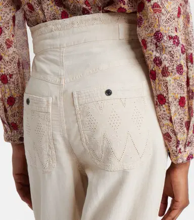 Marant Étoile Kylea broderie anglaise straight jeans | Thumbnail 2