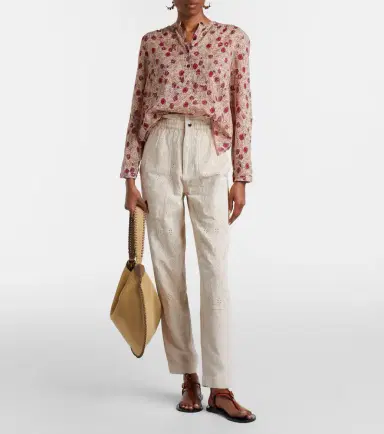 Marant Étoile Kylea broderie anglaise straight jeans | Thumbnail 5