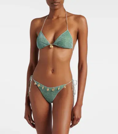 Oséree Oséree Lumière embellished bikini | Thumbnail 4
