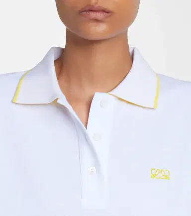Loewe Double L cotton piqué polo shirt | Thumbnail 5