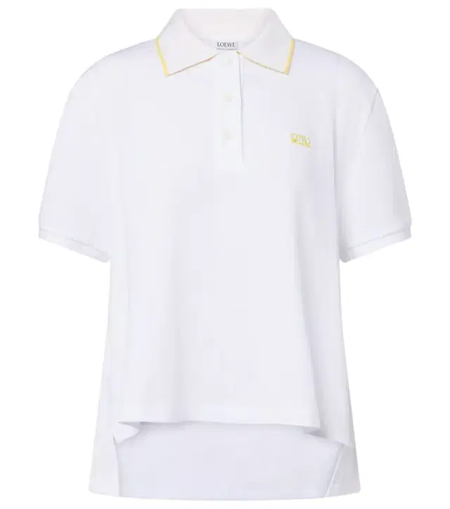 Loewe Double L cotton piqué polo shirt