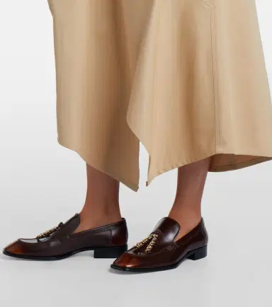 Loewe Asymmetric cotton midi skirt | Thumbnail 4 Loewe Asymmetric cotton midi skirt | Thumbnail 4