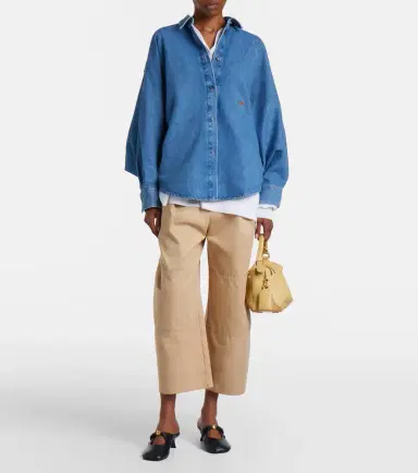 Loewe Double L denim shirt | Thumbnail 5 Loewe Double L denim shirt | Thumbnail 5