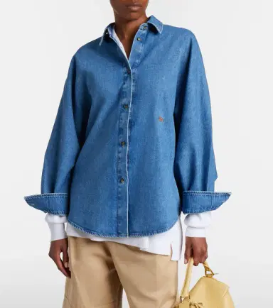 Loewe Double L denim shirt | Thumbnail 6 Loewe Double L denim shirt | Thumbnail 6