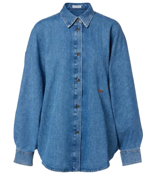 Double L denim shirt