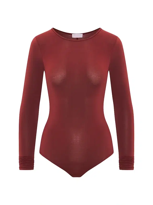 Artemis Diciero Women's Core Dasha Long-Sleeve Bodysuit - Clay