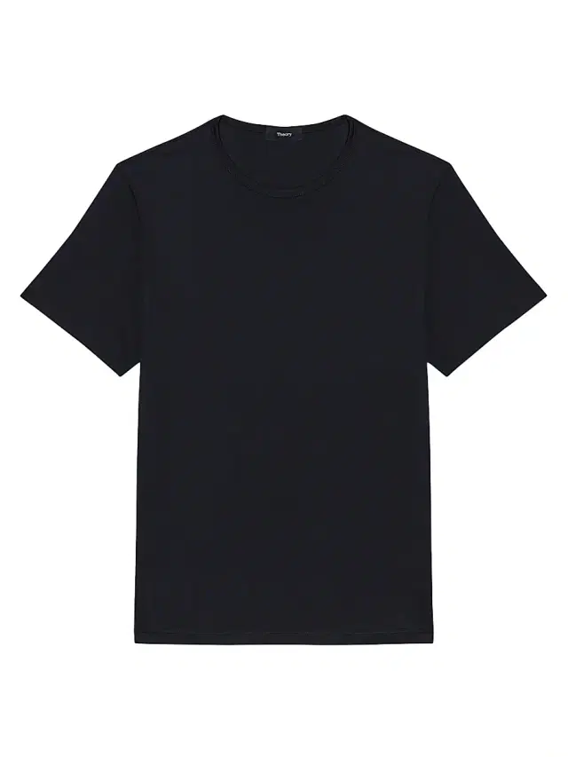 Theory Men's Precise Luxe Cotton T-Shirt - Black