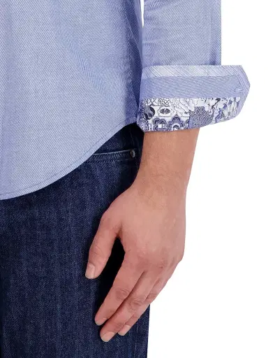 Robert Graham Men's Wayfarer Button-Front Shirt | Thumbnail 5 Robert Graham Men's Wayfarer Button-Front Shirt | Thumbnail 5