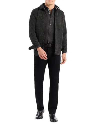Robert Graham Men's Wylie Plaid Shirt Jacket - Black - Size XL | Thumbnail 2 Robert Graham Men's Wylie Plaid Shirt Jacket - Black - Size XL | Thumbnail 2