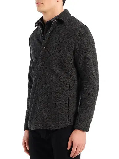 Robert Graham Men's Wylie Plaid Shirt Jacket - Black - Size XL | Thumbnail 3 Robert Graham Men's Wylie Plaid Shirt Jacket - Black - Size XL | Thumbnail 3