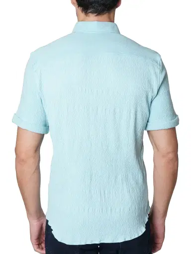 Robert Graham Men's Hammond Knit Shirt - Light Blue | Thumbnail 2