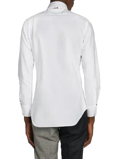 Thom Browne Men's Classic Button-Down Long-Sleeve Dress Shirt | Thumbnail 5