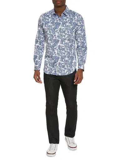 Robert Graham Men's Divan Woven Button-Up Shirt | Thumbnail 2
