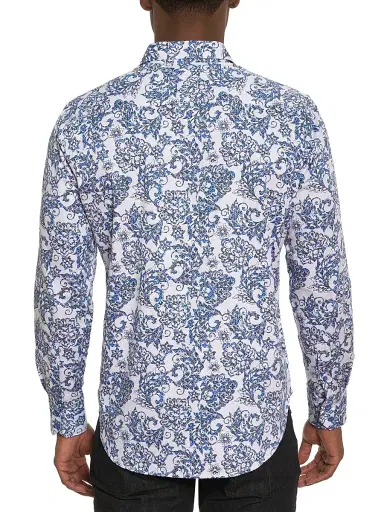 Robert Graham Men's Divan Woven Button-Up Shirt | Thumbnail 3