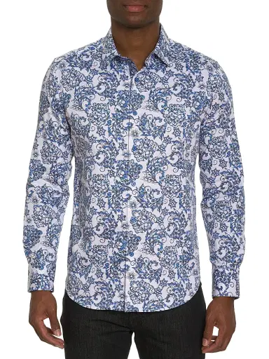 Robert Graham Men's Divan Woven Button-Up Shirt | Thumbnail 1