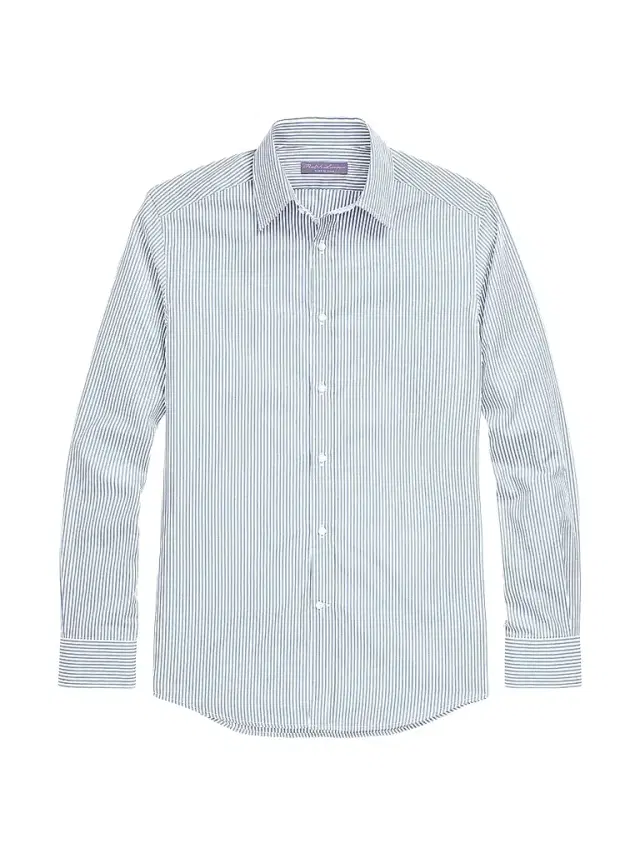 Ralph Lauren Purple Label Men's Philip NK Striped Cotton Long-Sleeve Shirt