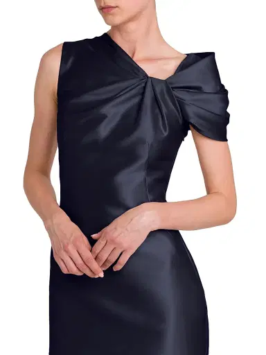 Alberta Ferretti Women's Satin Mikado Gown | Thumbnail 6 Alberta Ferretti Women's Satin Mikado Gown | Thumbnail 6