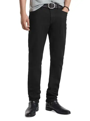 JOHN VARVATOS Men's J701 Coated Stretch Jeans | Thumbnail 3 JOHN VARVATOS Men's J701 Coated Stretch Jeans | Thumbnail 3