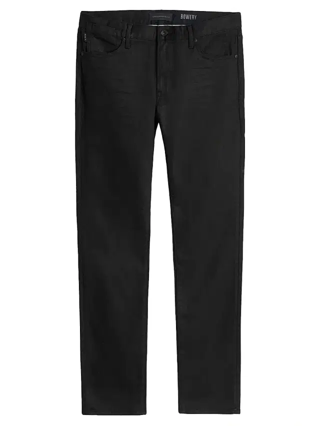 John Varvatos Men's J701 Coated Stretch Jeans - Black