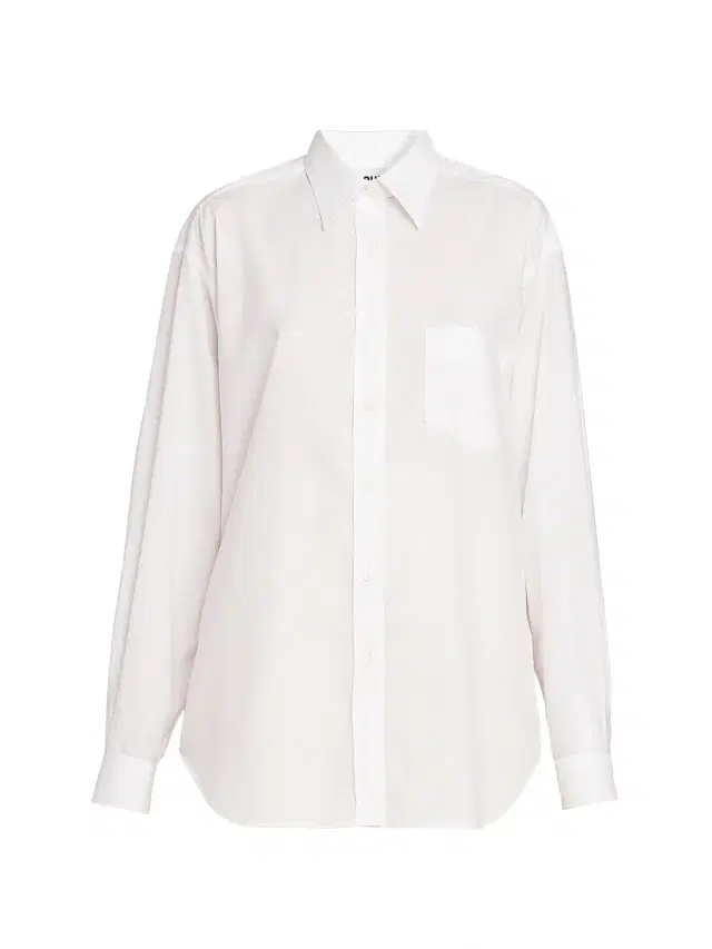 MOSCHINO Women's Cotton Poplin Blouse - Multi White