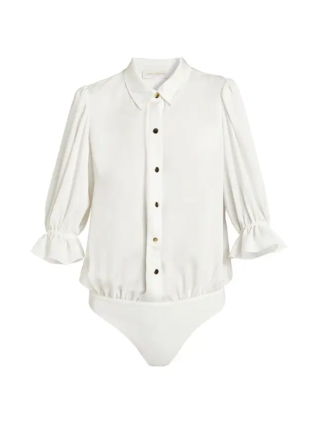 Ramy Brook Women's Dina Button-Front Bodysuit -