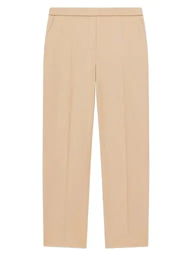 Theory Women's Treeca Wool Crop Trousers | Thumbnail 1