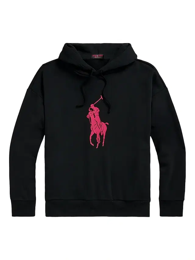 Polo Ralph Lauren Men's Pink Pony Tech Fleece Hoodie - Polo Black