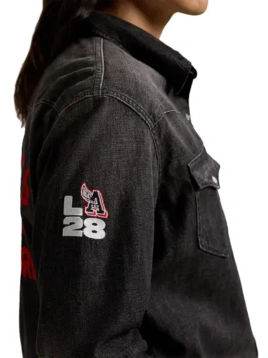 Polo Ralph Lauren Men's Graphic Denim Shirt - Venthon Wash | Thumbnail 6