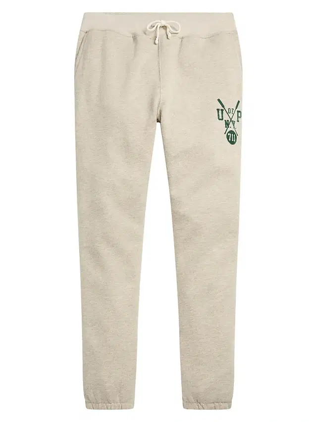 Polo Ralph Lauren Men's Cotton-Blend Fleece Sweatpants - Light Vintage Heather - Size Large