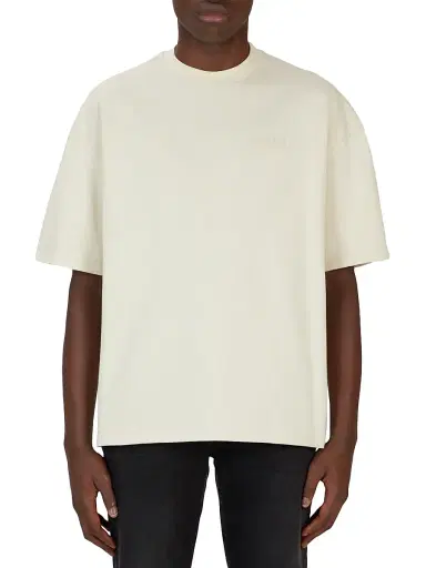 AMIRI Men's Logo Oversized Crewneck T-Shirt - Birch - Size XS | Thumbnail 1