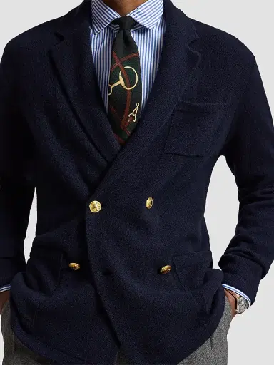 Polo Ralph Lauren Men's Aviator Cashmere Cardigan - Aviator Navy | Thumbnail 5