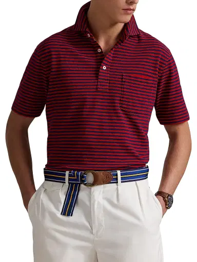 Polo Ralph Lauren Men's Classic-Fit Featherweight Mesh Polo | Thumbnail 3 Polo Ralph Lauren Men's Classic-Fit Featherweight Mesh Polo | Thumbnail 3