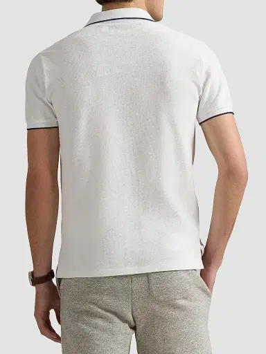 Polo Ralph Lauren Men's Oxford Mesh Stretch Cotton Polo Shirt | Thumbnail 4 Polo Ralph Lauren Men's Oxford Mesh Stretch Cotton Polo Shirt | Thumbnail 4