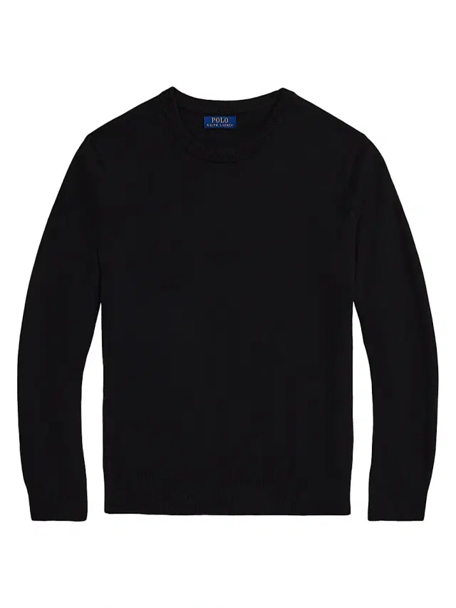 Polo Ralph Lauren Men's Washable Cashmere Crewneck Sweater - Polo Black