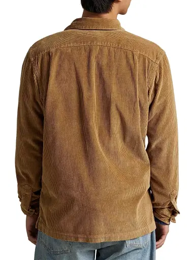 Polo Ralph Lauren Men's Corduroy Button-Front Shirt | Thumbnail 4 Polo Ralph Lauren Men's Corduroy Button-Front Shirt | Thumbnail 4