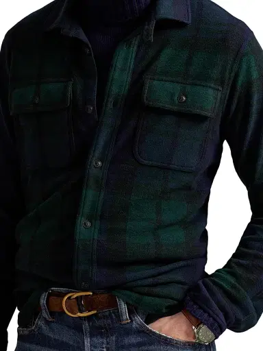 Polo Ralph Lauren Men's Plaid Flannel Shirt | Thumbnail 5
