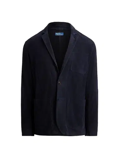 Polo Ralph Lauren Men's Split Suede Modern-Fit Sport Coat | Thumbnail 1 Polo Ralph Lauren Men's Split Suede Modern-Fit Sport Coat | Thumbnail 1
