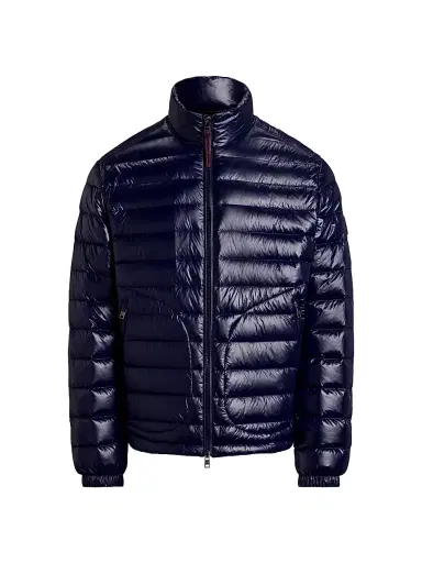 Polo Ralph Lauren Men's Glossy Quilted Down Zip-Up Jacket | Thumbnail 1 Polo Ralph Lauren Men's Glossy Quilted Down Zip-Up Jacket | Thumbnail 1