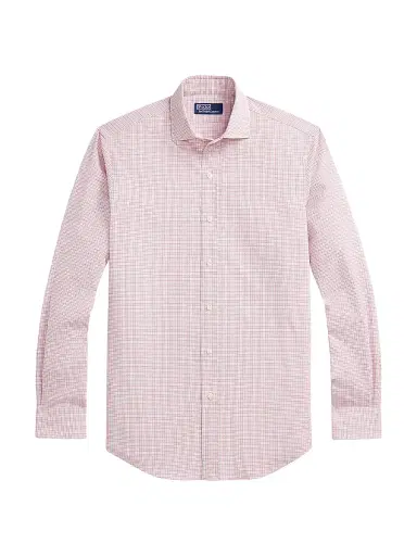 Polo Ralph Lauren Men's Check Cotton Poplin Button-Front Shirt | Thumbnail 1 Polo Ralph Lauren Men's Check Cotton Poplin Button-Front Shirt | Thumbnail 1