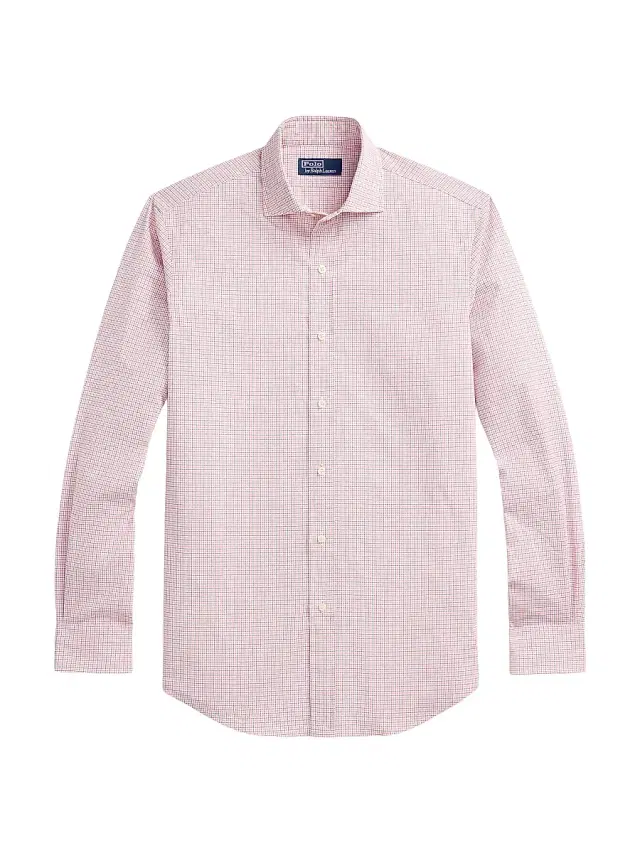 Polo Ralph Lauren Men's Check Cotton Poplin Button-Front Shirt