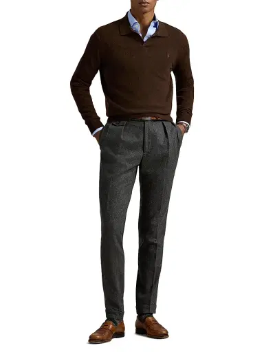 Polo Ralph Lauren Men's Wool Polo Sweater | Thumbnail 2 Polo Ralph Lauren Men's Wool Polo Sweater | Thumbnail 2