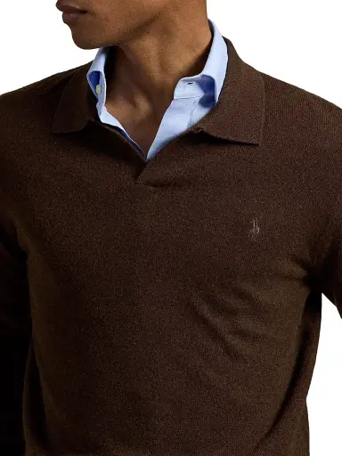 Polo Ralph Lauren Men's Wool Polo Sweater | Thumbnail 5 Polo Ralph Lauren Men's Wool Polo Sweater | Thumbnail 5