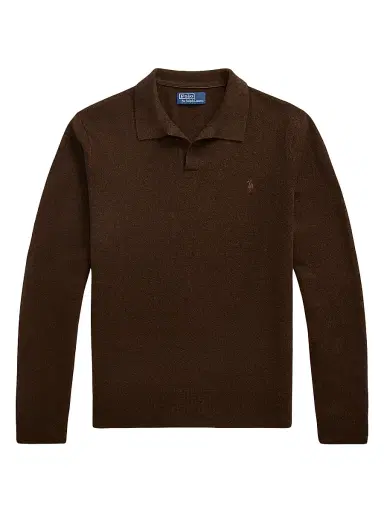 Polo Ralph Lauren Men's Wool Polo Sweater | Thumbnail 1 Polo Ralph Lauren Men's Wool Polo Sweater | Thumbnail 1