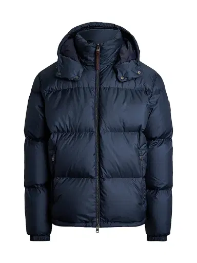 Polo Ralph Lauren Men's Quilted Down Hood Jacket | Thumbnail 1 Polo Ralph Lauren Men's Quilted Down Hood Jacket | Thumbnail 1