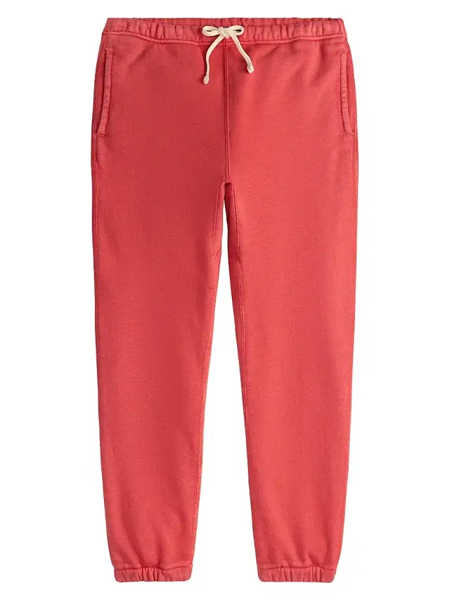 Polo Ralph Lauren Men's Vintage Fleece Drawstring Joggers - New Brick