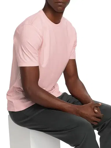 Saks Fifth Avenue Men's COLLECTION Zig-Zag Tonal T-Shirt | Thumbnail 6 Saks Fifth Avenue Men's COLLECTION Zig-Zag Tonal T-Shirt | Thumbnail 6