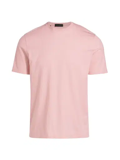 Saks Fifth Avenue Men's COLLECTION Zig-Zag Tonal T-Shirt | Thumbnail 1 Saks Fifth Avenue Men's COLLECTION Zig-Zag Tonal T-Shirt | Thumbnail 1