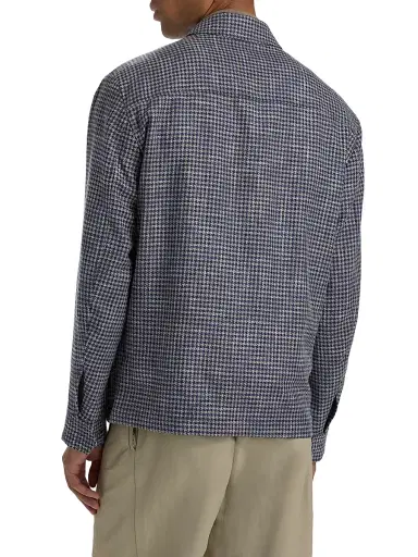 Sartorio Napoli Men's Wool-Blend Full-Zip Shirt Jacket | Thumbnail 5 Sartorio Napoli Men's Wool-Blend Full-Zip Shirt Jacket | Thumbnail 5